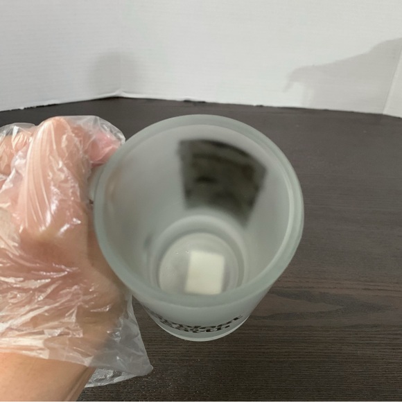 Vintage Disney Tickerbell Frosted Glass Mug Happiest Place on Earth NOS Made USA - Picture 4 of 6